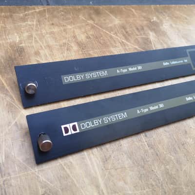 NEW! MINT! Access Plate/Emblem/Thumbscrews for Dolby 361 Noise Reduction Frame image 14