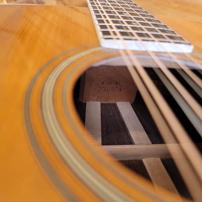 FULLY SERVICED 1968 Martin D12-35 12-String Dreadnought Acoustic Guitar with Guild Hard Case - Natural, New Bridge, 5lbs image 4