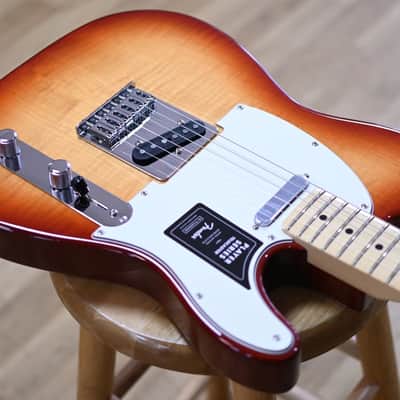 Fender Player Limited Edition Telecaster Plus Top Sienna Sunburst - B Stock image 3