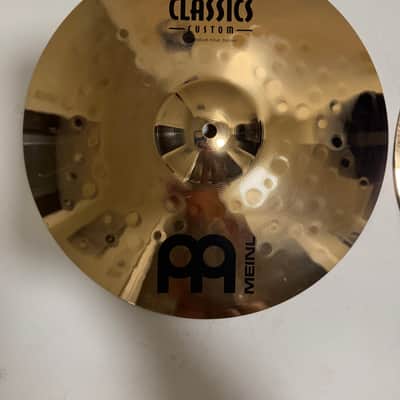 Meinl 14" Classics Custom Medium Hi-Hat (Pair) 2011 - Present - Brilliant image 2