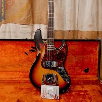 Fender Jazz Bass 1964 - Sunburst image 20
