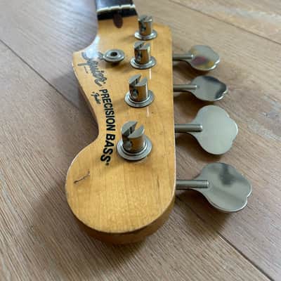 MIJ 1983 Fender Squier Precision Bass Neck - LOADED image 14