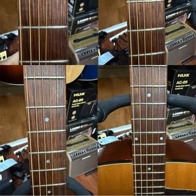 Guild D4-NT Dreadnought Acoustic Guitar -Westerly RI USA 1991 - Natural Satin- Bridge Re-glue w/Hard Case image 10