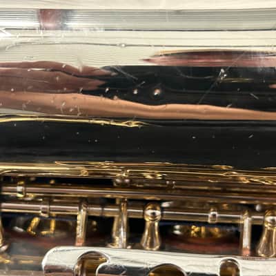 Selmer TS600L Student-Level Tenor Saxophone 2010s - Clear Lacquer Brass image 5