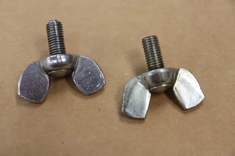 Ludwig 2pk Mickey Mouse 1/4-28" Long Wing Screw Vintage 1960's/1970's #3 image 1