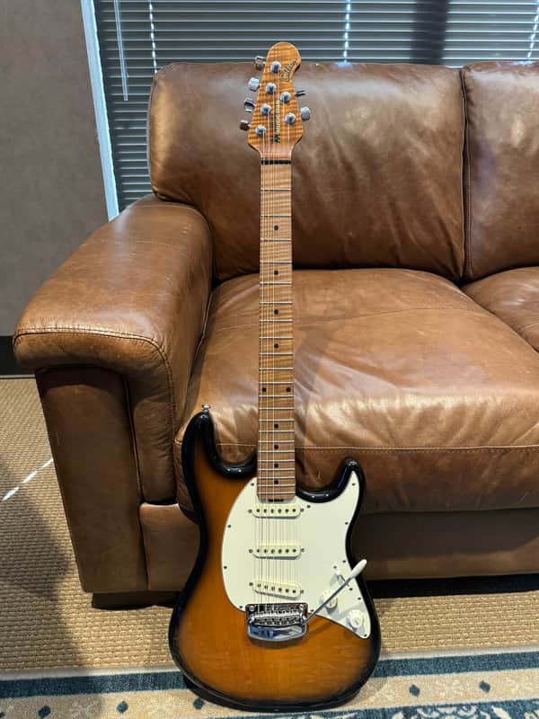 Ernie Ball Music Man Cutlass RS SSS 2022 - Vintage Tobacco image 1