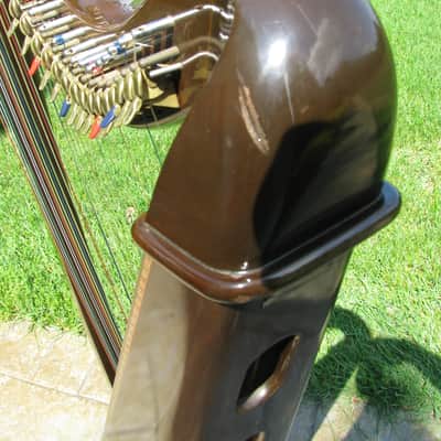 Beautiful Rare 34 String Aoyama 130-B Lever Harp Celtic Folk Instrument image 10