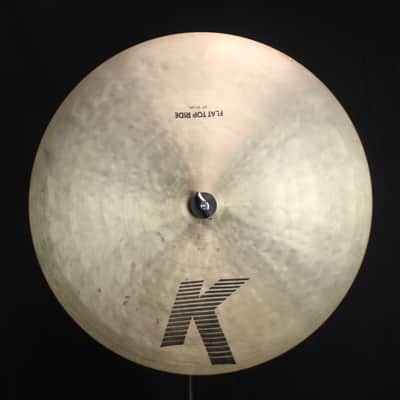 Vintage Zildjian 20" 1980's EAK Flat Top Ride - 2468g (video demo) image 1