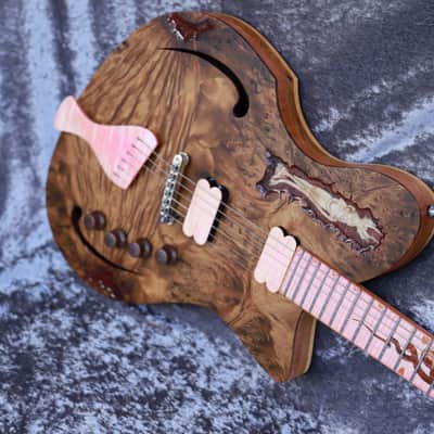 GB Liuteria Custom Boutique Lilith 6 string The Forbidden One edition image 6