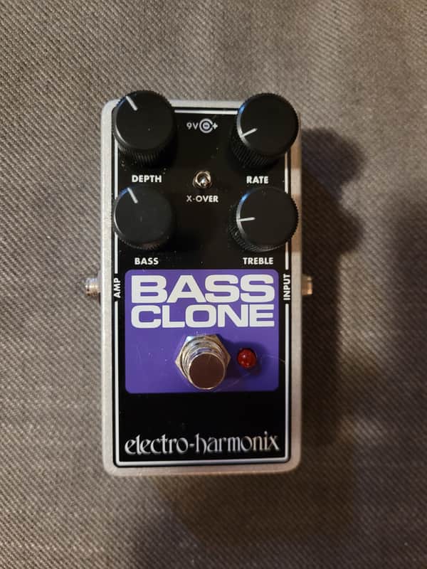 Immagine Electro-Harmonix Bass Clone Nano Analog Chorus 2016 - Present - Purple/Black - 1