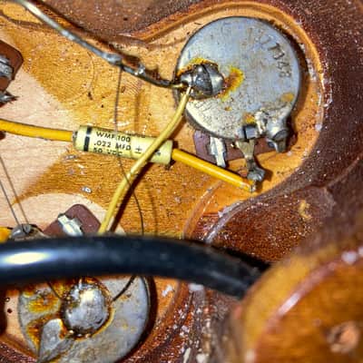 Vintage All Original Gibson Les Paul Standard 1973 Cherry Sunburst - Extremely Rare image 7