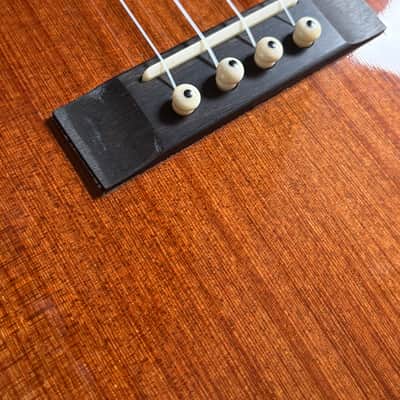 2012 Tony Graziano Tenor Ukulele #602 – Redwood / Figured Lacewood – Abalone – HSC image 4