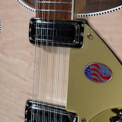 Rickenbacker 660/12 2025 - MapleGlo image 10