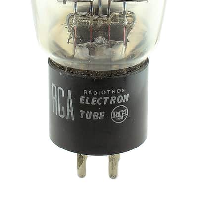 2 pcs. VINTAGE 1964 RCA 5Z3 VT-145 BLACK PLATE NOS VACUUM TUBES image 6
