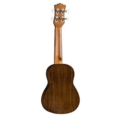 Luna UKE ACS Uke Flamed Acacia Soprano Ukulele w/Gigbag image 6