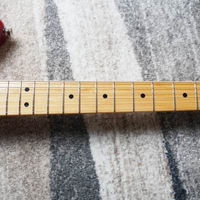 Fender MIJ 2024 Collection Hybrid II Jazzmaster FMT Flame Sunset Orange Transparent Made in Japan image 6