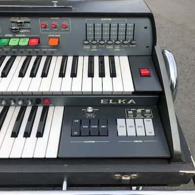 Elka X 705 Vintage Organ (Super Artist 707, X 707) 1979 Black image 7