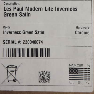Gibson Les Paul Modern Lite - Inverness Green Satin image 14