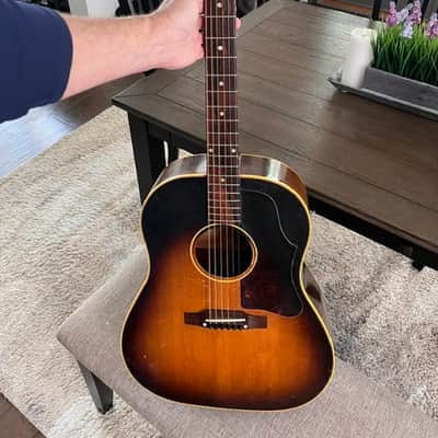 Used Gibson J-45 Sunburst Acoustic Guitar w/Chipboard Case (Est. 1957) – Very Good Condition image 17