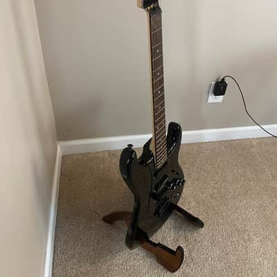 Squier Bullet - Black - Super Strat with Seymour Duncan Rail Pickups image 4
