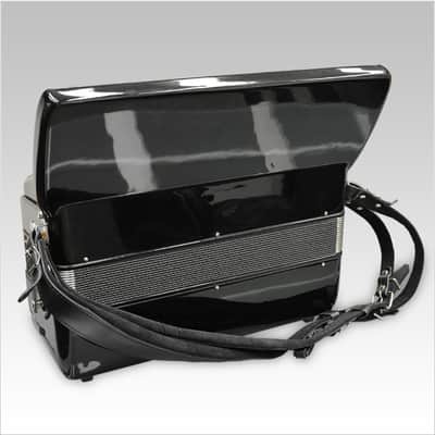 Excalibur Ultralight Weltbestin Piano Accordion 7 Switch 2016 Black image 3