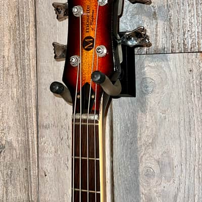 Rare  Mosrite V II Bass Mark Series,  Sunburst W/Matching Headstock, OHSC, Very Cool image 6