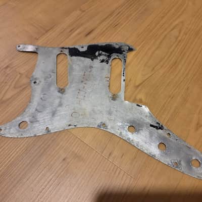 Vintage 1960's Fender Duo-Sonic Electric Guitar Aluminum Pickguard Shield! Rare, Original Pre-CBS Part! image 3