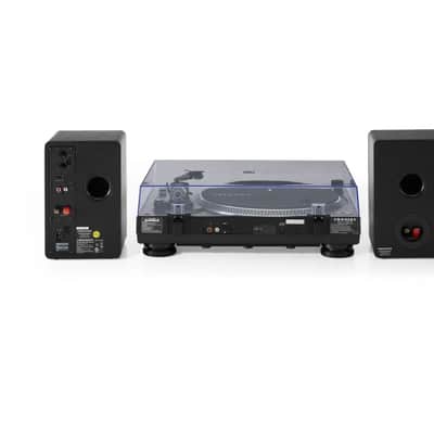 Crosley KT100BT-BK K-Series Bluetooth Turntable System - Black, NEW image 3