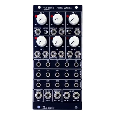 ADDAC 802 VCA Quintet Eurorack Module image 1