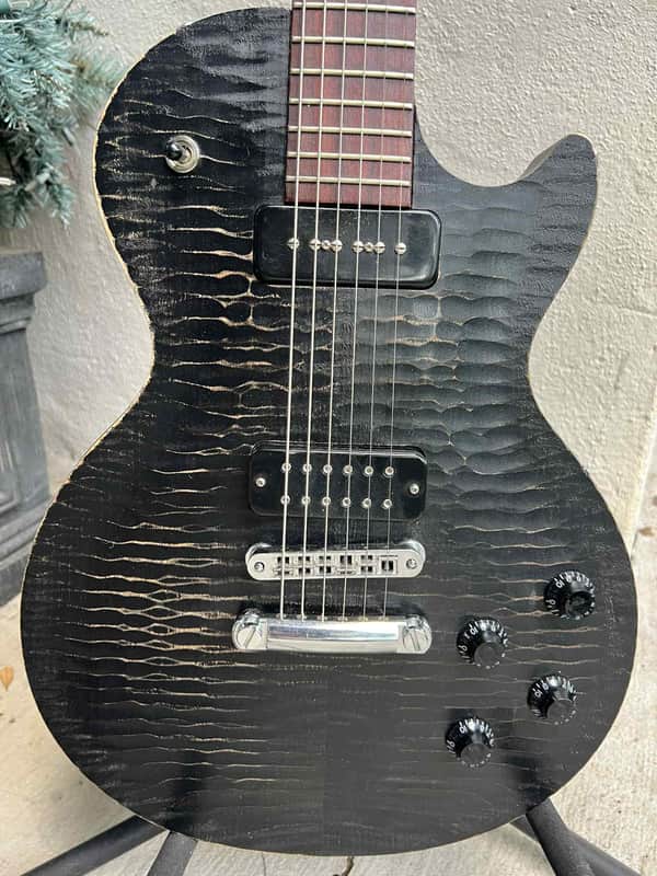 Gibson Les Paul BFG P-90 2018 - Worn Ebony image 1