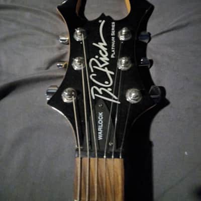 B.C. Rich Warlock Platinum Series 2001 Ebony HH image 9