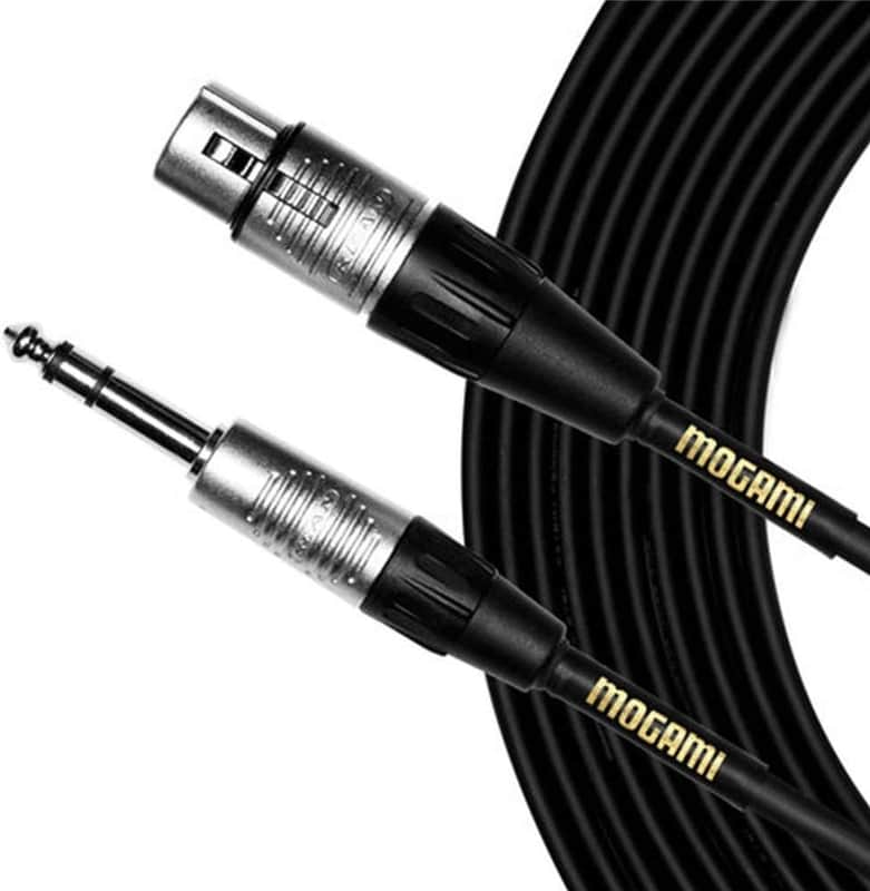 Mogami CorePlus TRS-XLR Female Cable - 10 Feet image 1