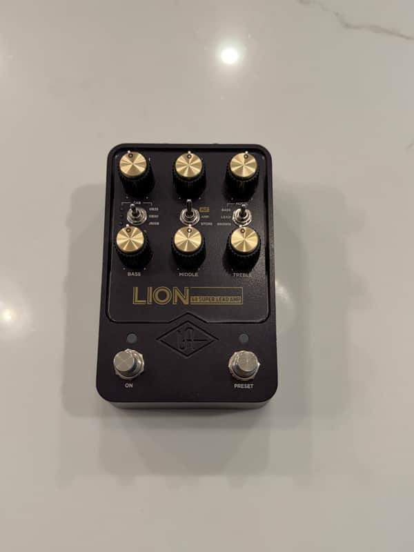Universal Audio Lion '68 Super Lead Amp 2023 - Present - Black image 1