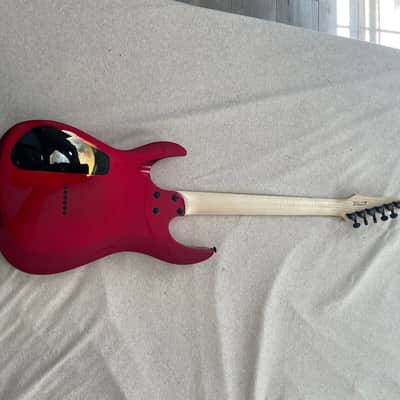 Harley Benton R446 w/ Seymour Duncan Nazgûl Pickup - Blood Red Metallic image 2