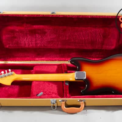 2017 Fender MIJ Traditional ’60s Mustang 3-Tone Sunburst | Japan | Tweed Case image 6