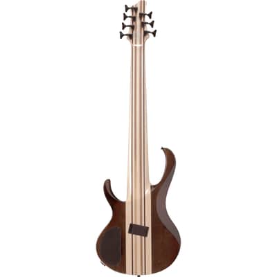 Ibanez BTB7MSNML BTB Bass Workshop 7-String Electric Bass, Natural Mocha Low Gloss image 3