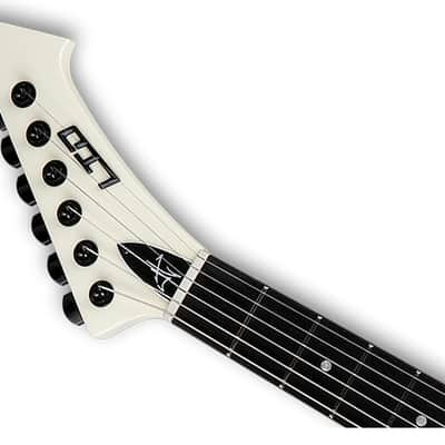 ESP LTD Vulture James Hetfield Signature Guitar - Olympic White image 4