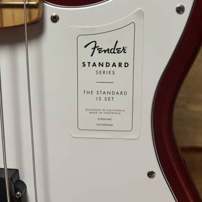 Fender Standard P-Bass Candy Cola image 4