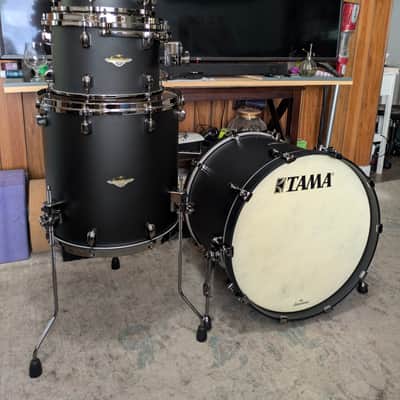 Tama Starclassic Maple Flat Black 4 pc. image 1