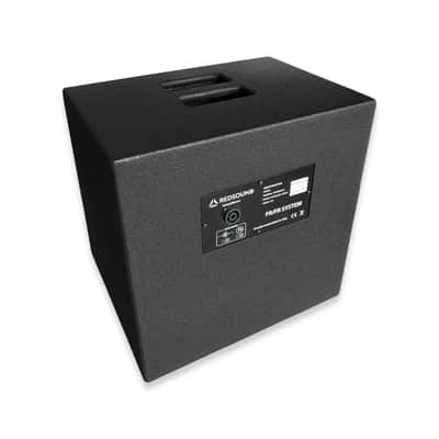 Red Sound MF-10 Passive FR/FR Speaker Cabinet Black image 5