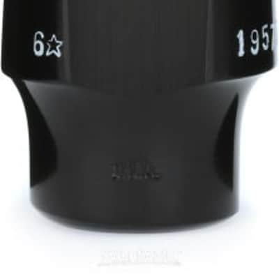 Otto Link TOLR-V6# Vintage Hard Rubber Tenor Saxophone Mouthpiece - 6* (LinkTSRV6Sd1) image 4