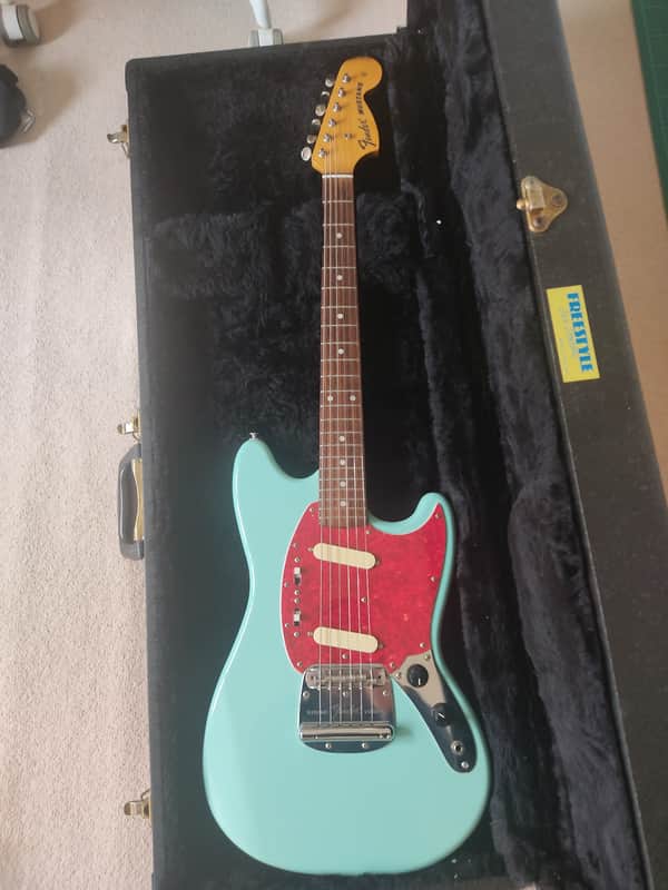 Fender Mustang  Mid 90s Sonic Blue image 1