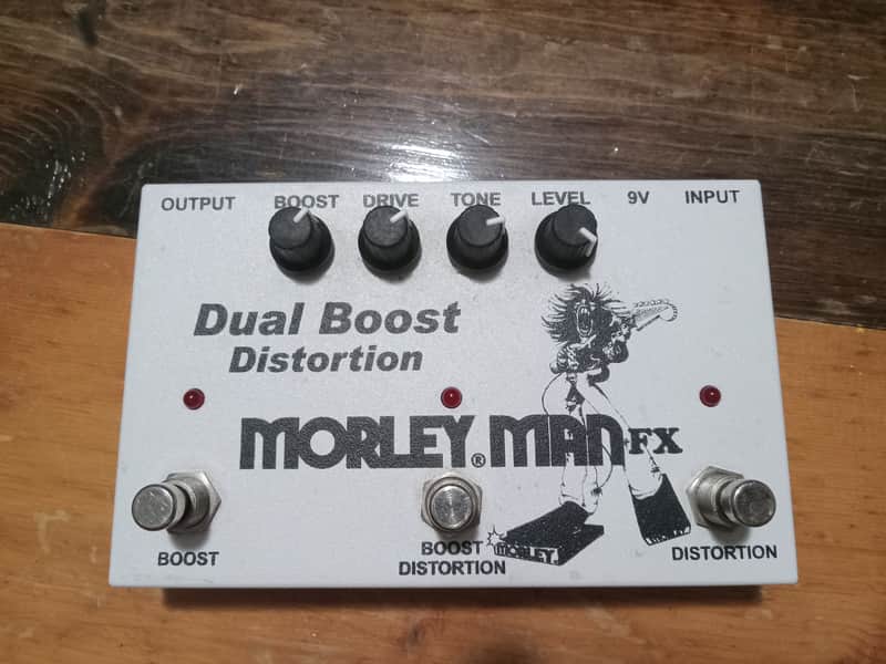Morley Man FX Dual Boost Distortion Guitar Pedal image 1