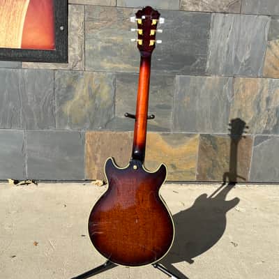 Used 1996 Ibanez AM200 Exotic Wood Hollowbody Electric with Case image 5