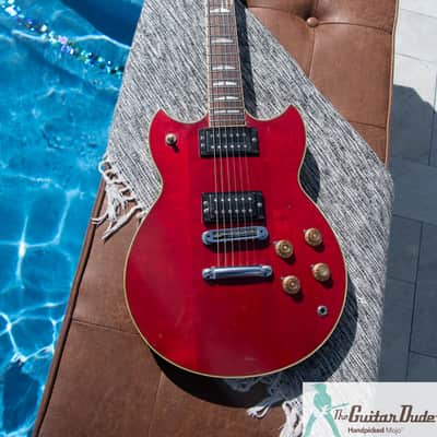 Late 1970's Yamaha SG-500 - Trans Red Finish - Made in Japan - Pro Set Up w Perfect Frets/Action/Intonation - Demo Video image 12