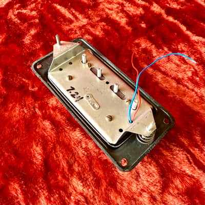 Hagstrom Bass guitar BRIDGE position humbucker pickup 1970’s - Nickel image 2