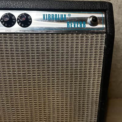 VIntage 1974 Fender Vibrolux Reverb 35-Watt 2x10" Guitar Combo image 4