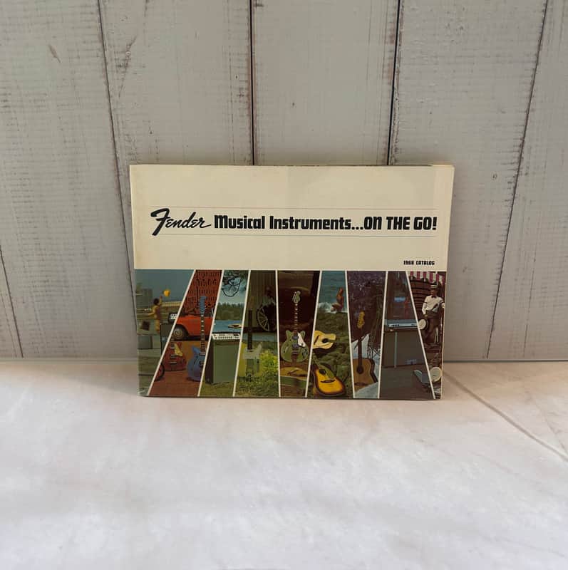 Vintage Paperwork 1968 Fender “On The Go” Catalogue image 1