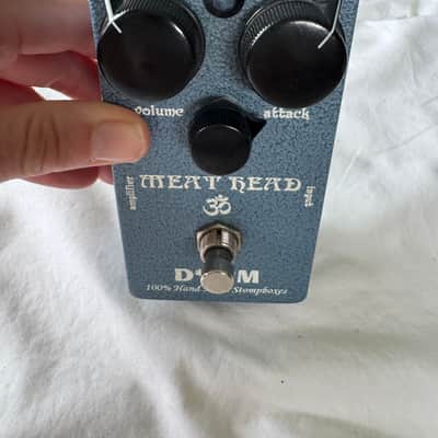 D*A*M* Differential Audio Manifestationz  Meathead fuzz, extremely rare serial #009, hand-built in 2007 by Differential Audio Manifestationz (DAM) image 5