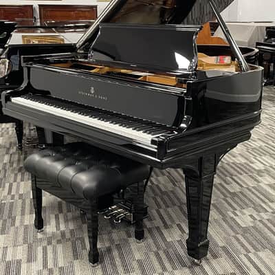 Steinway Model O 5'10" Grand Piano 1901 (Restored) - Polished Ebony image 2